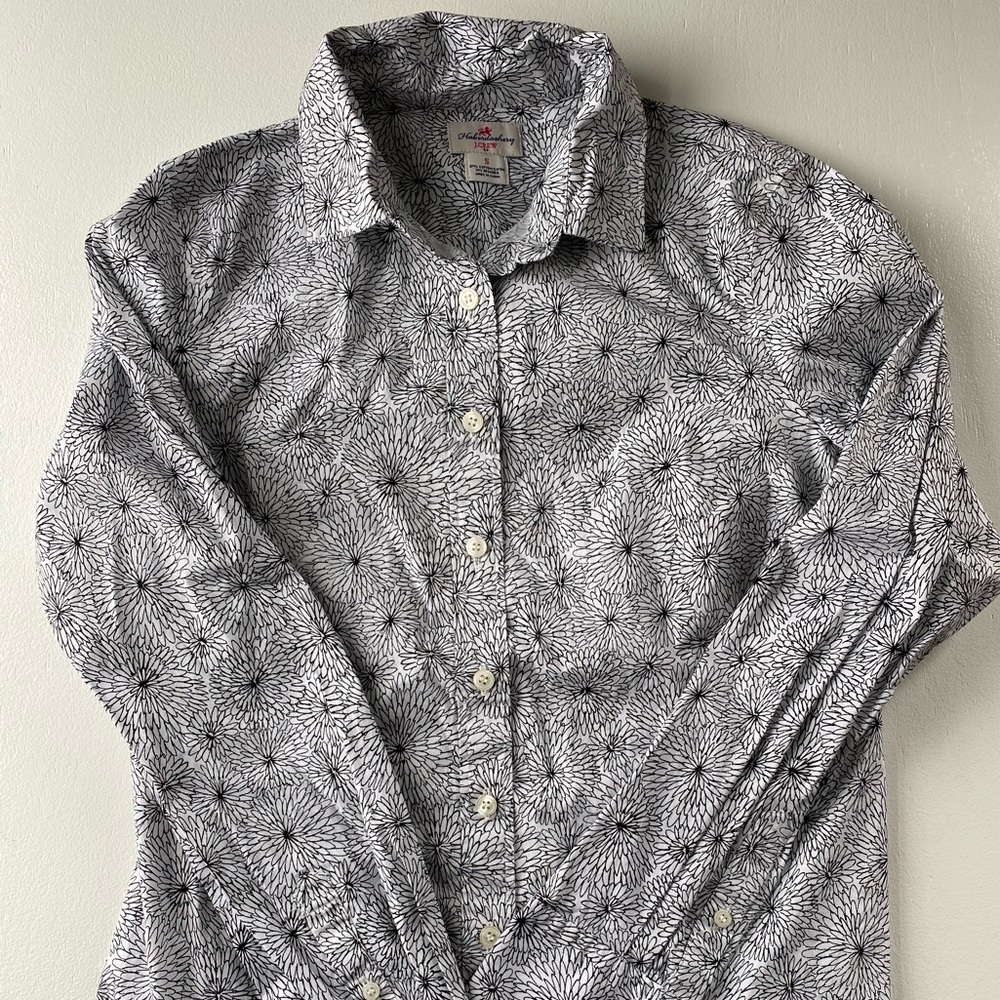 JCrew Floral Button Up